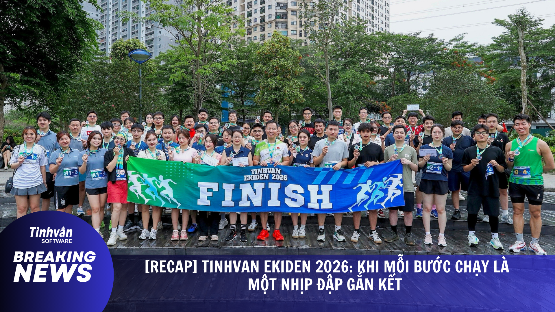 [RECAP] TINHVAN EKIDEN 2026: Khi Mỗi Bước Chạy Là Một Nhịp Đập Gắn Kết